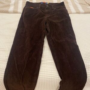 Boys Empyre Brown Corduroy Skate Pants